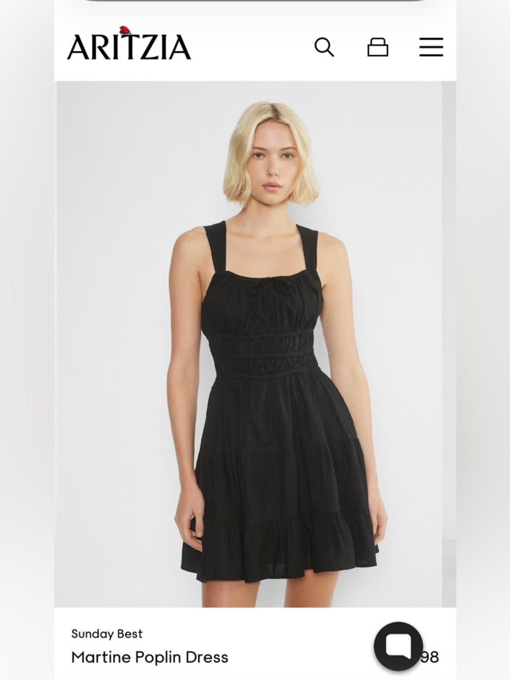 Aritzia Sunday Best Martine Dress
